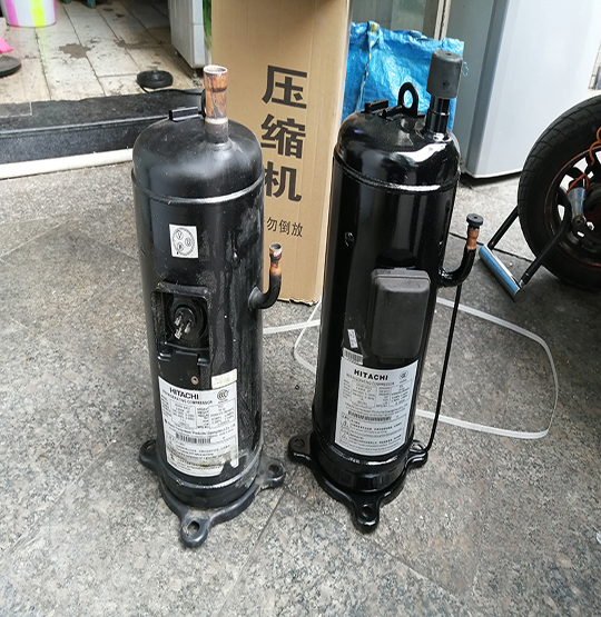 永平中央空调压缩机的更换维修